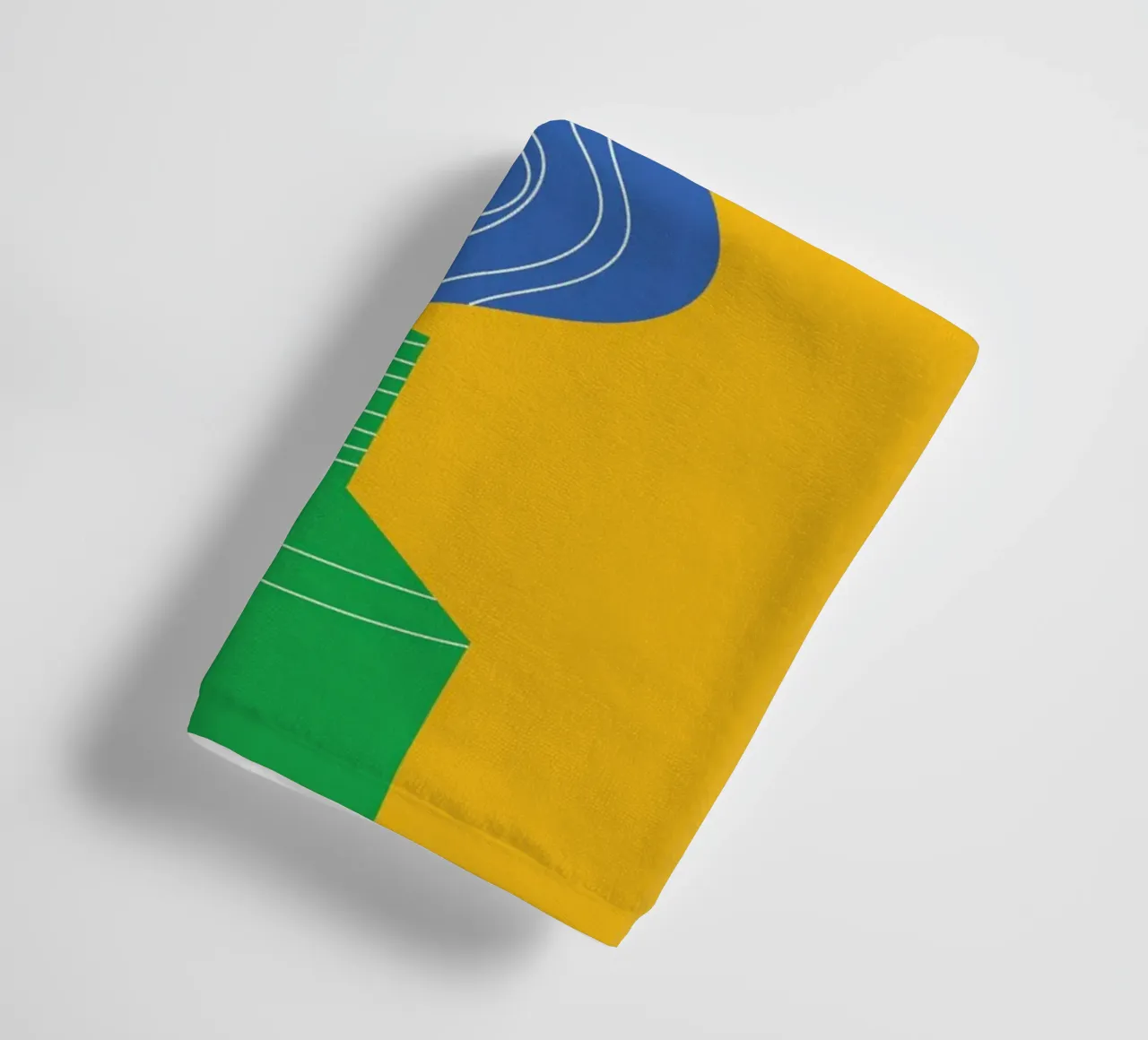 Tandpasta Funky badhanddoek van Studio Fun Boy