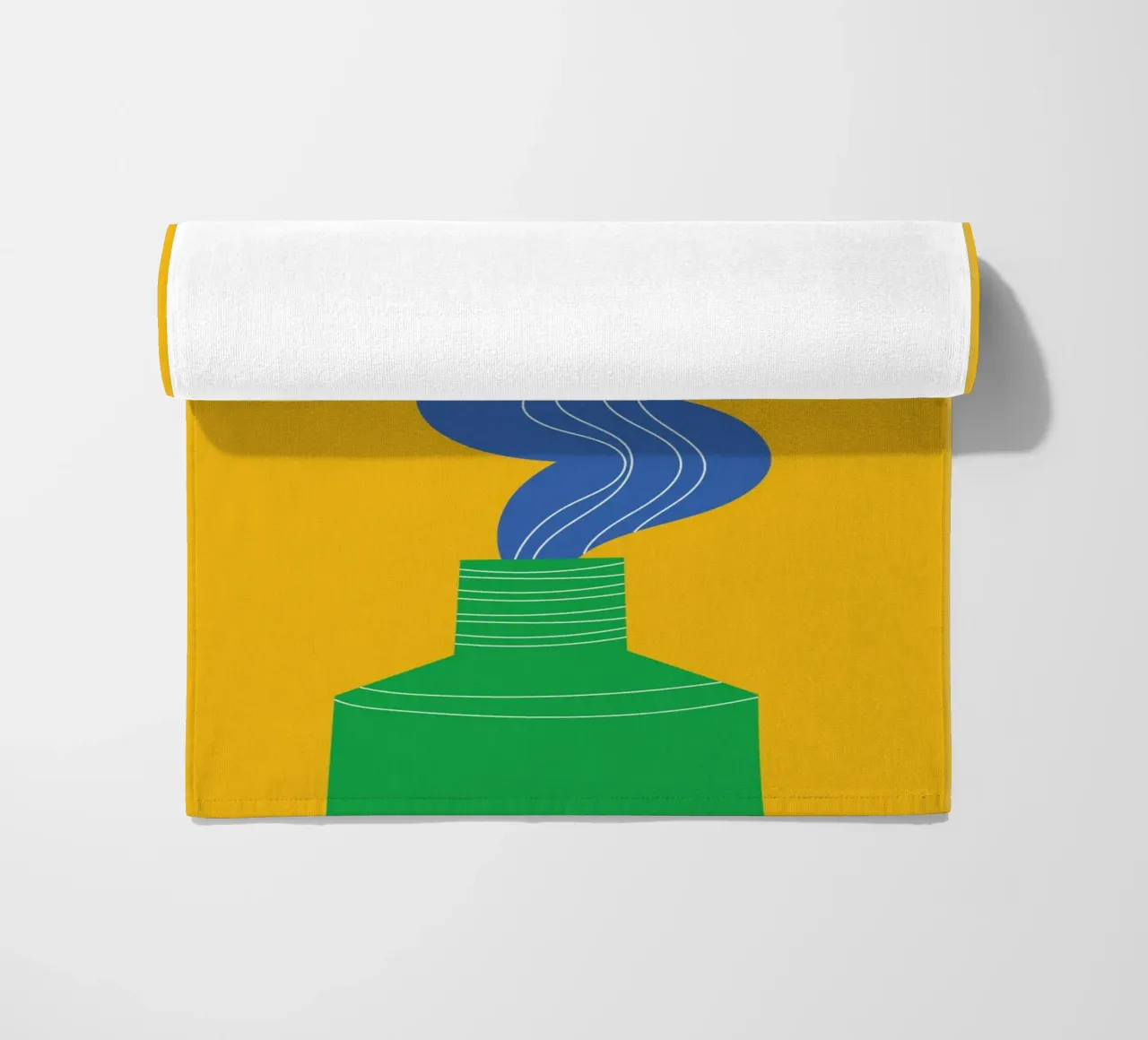 Toothpaste Funky Strandtuch von Studio Fun Boy