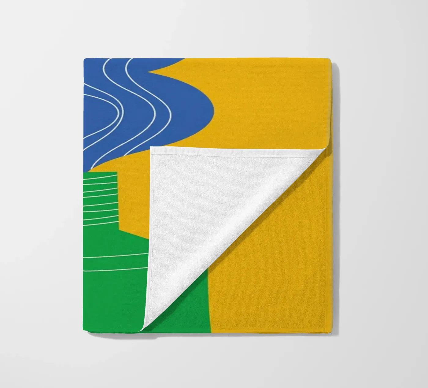 Toothpaste Funky strandhanddoek van Studio Fun Boy