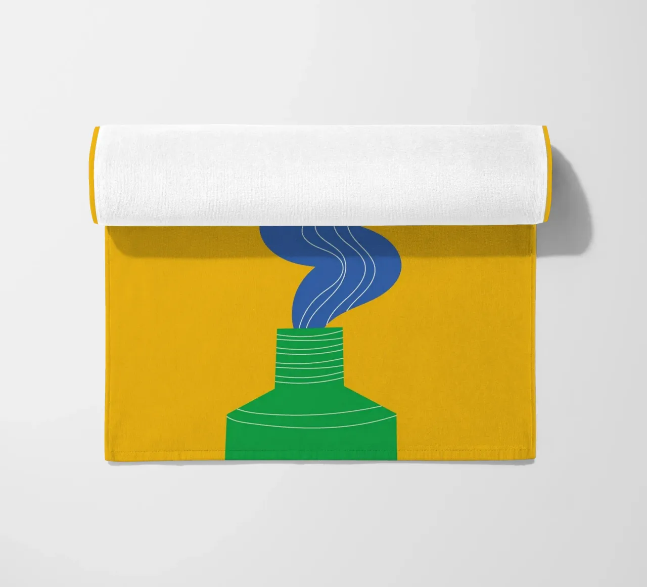 Toothpaste Funky Strandtuch von Studio Fun Boy