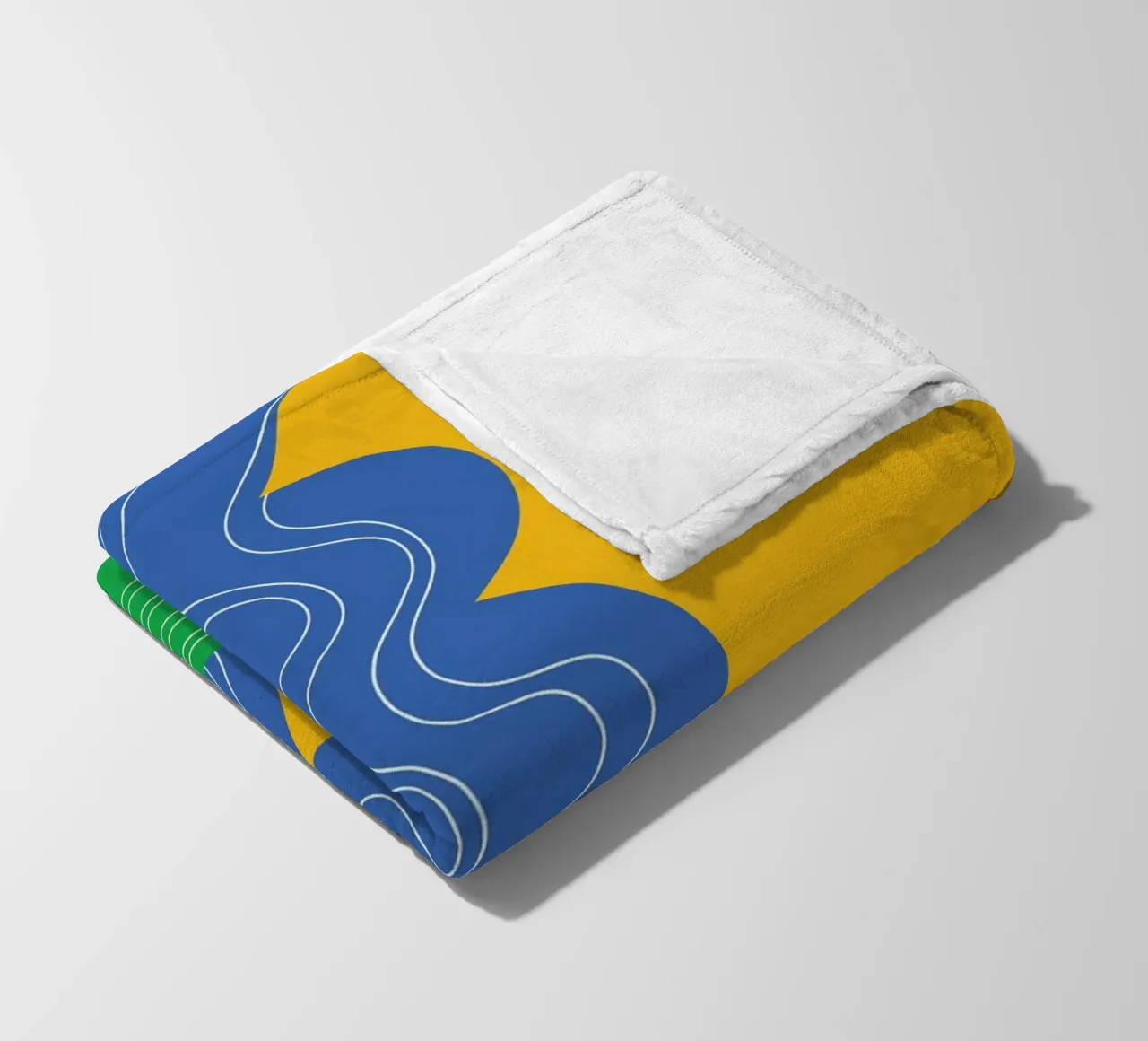 Toothpaste Funky Fleecedecke von Studio Fun Boy