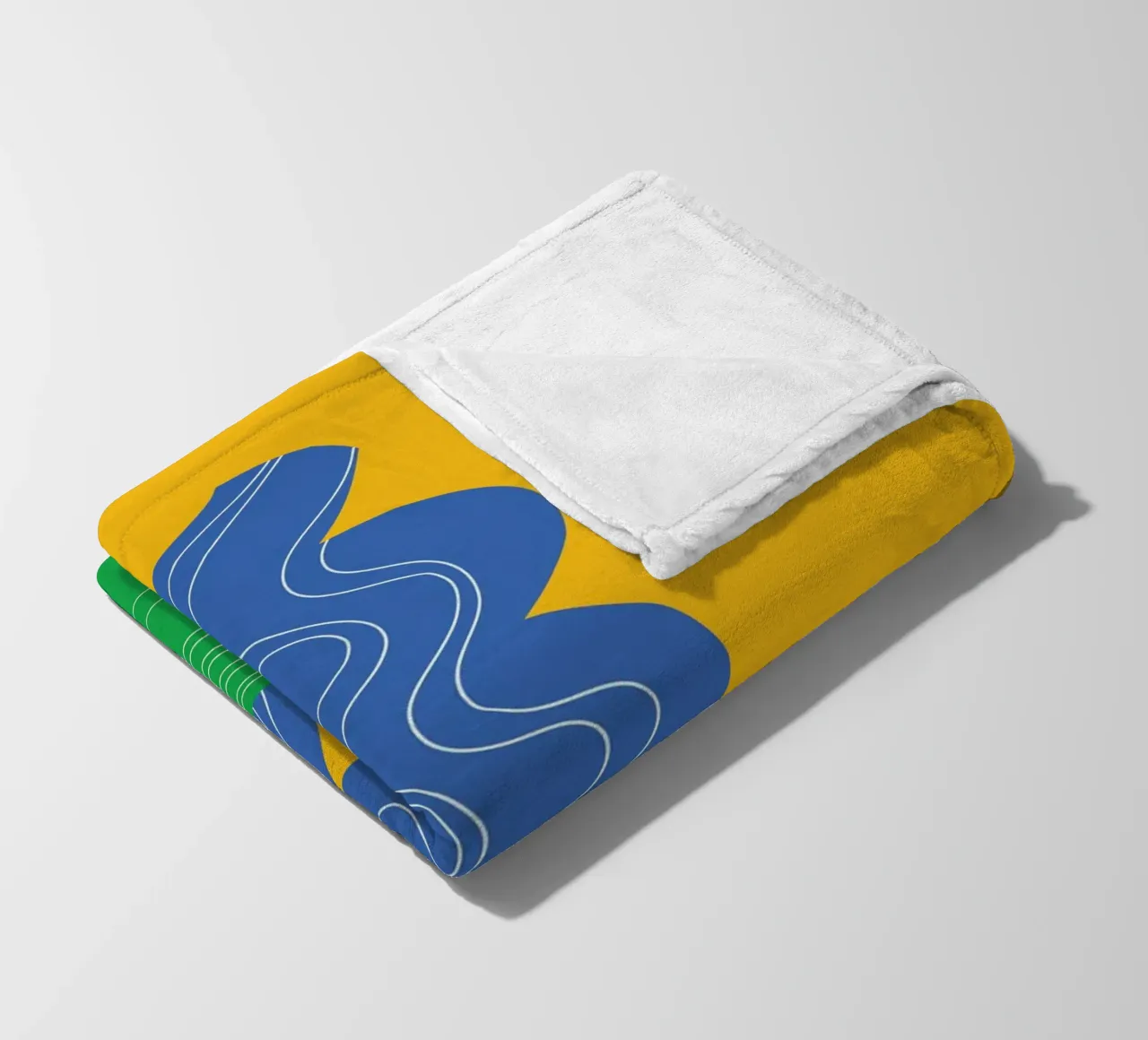 Toothpaste Funky Fleecedecke von Studio Fun Boy