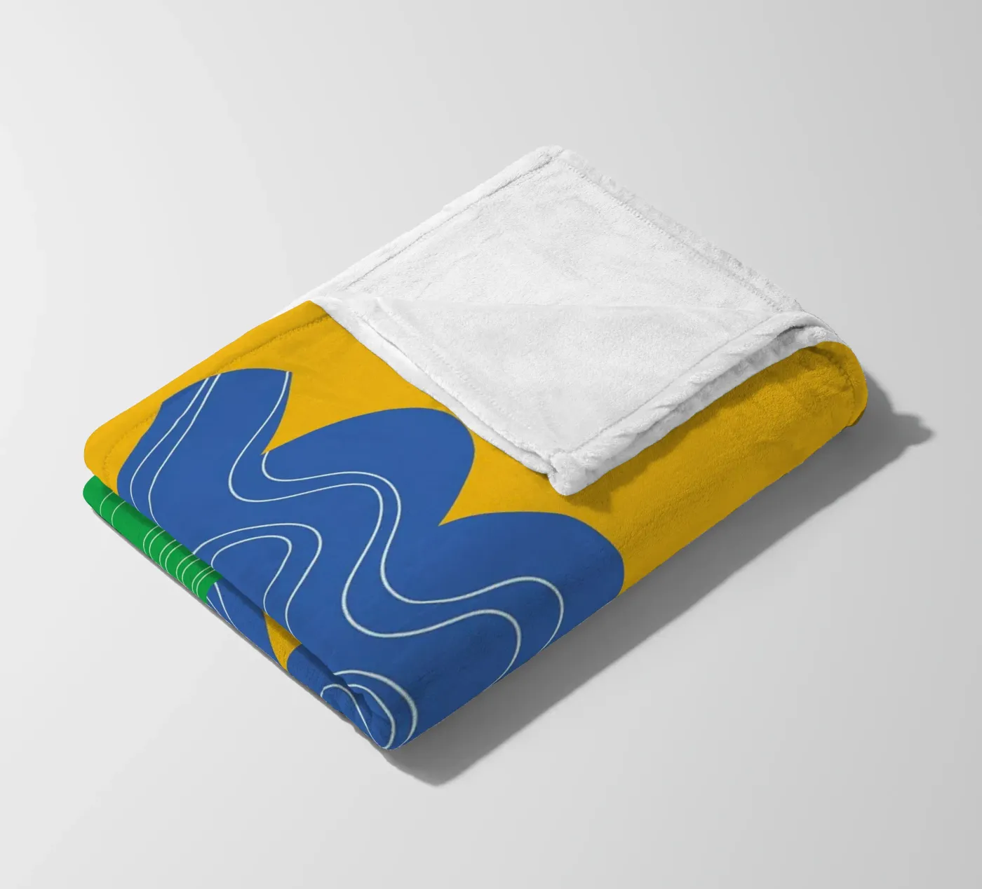 Toothpaste Funky Fleecedecke von Studio Fun Boy