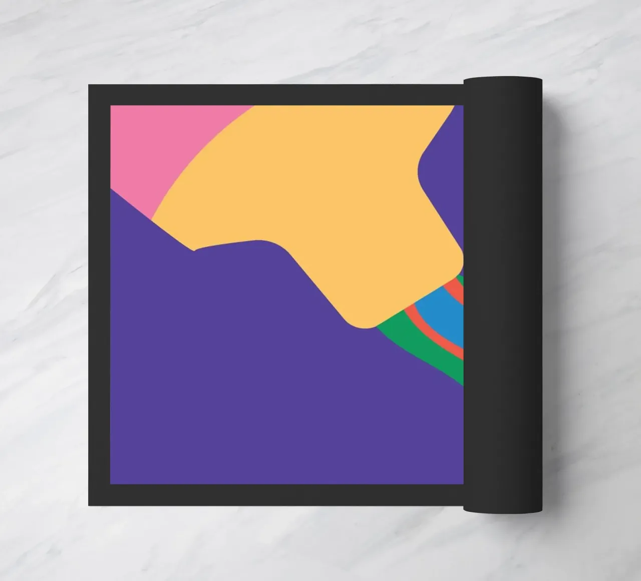 Toothpaste Bold Super doormat by Studio Fun Boy