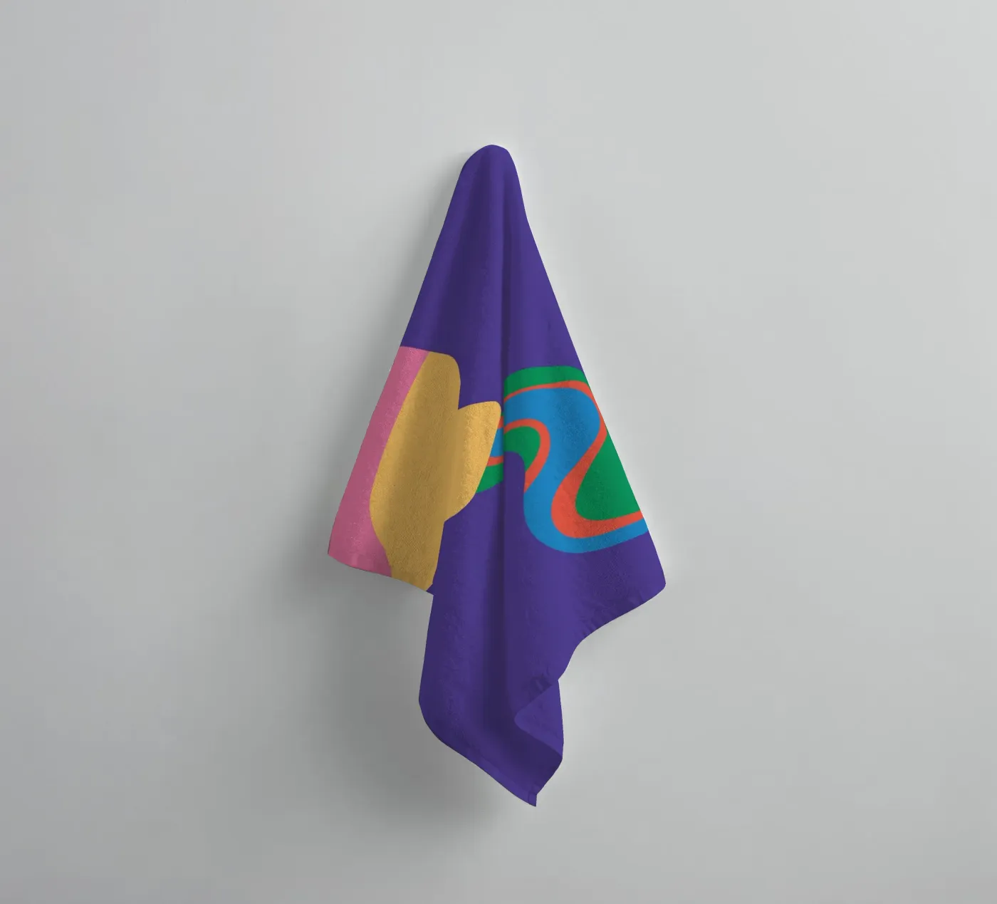 Toothpaste Bold Super towel by Studio Fun Boy