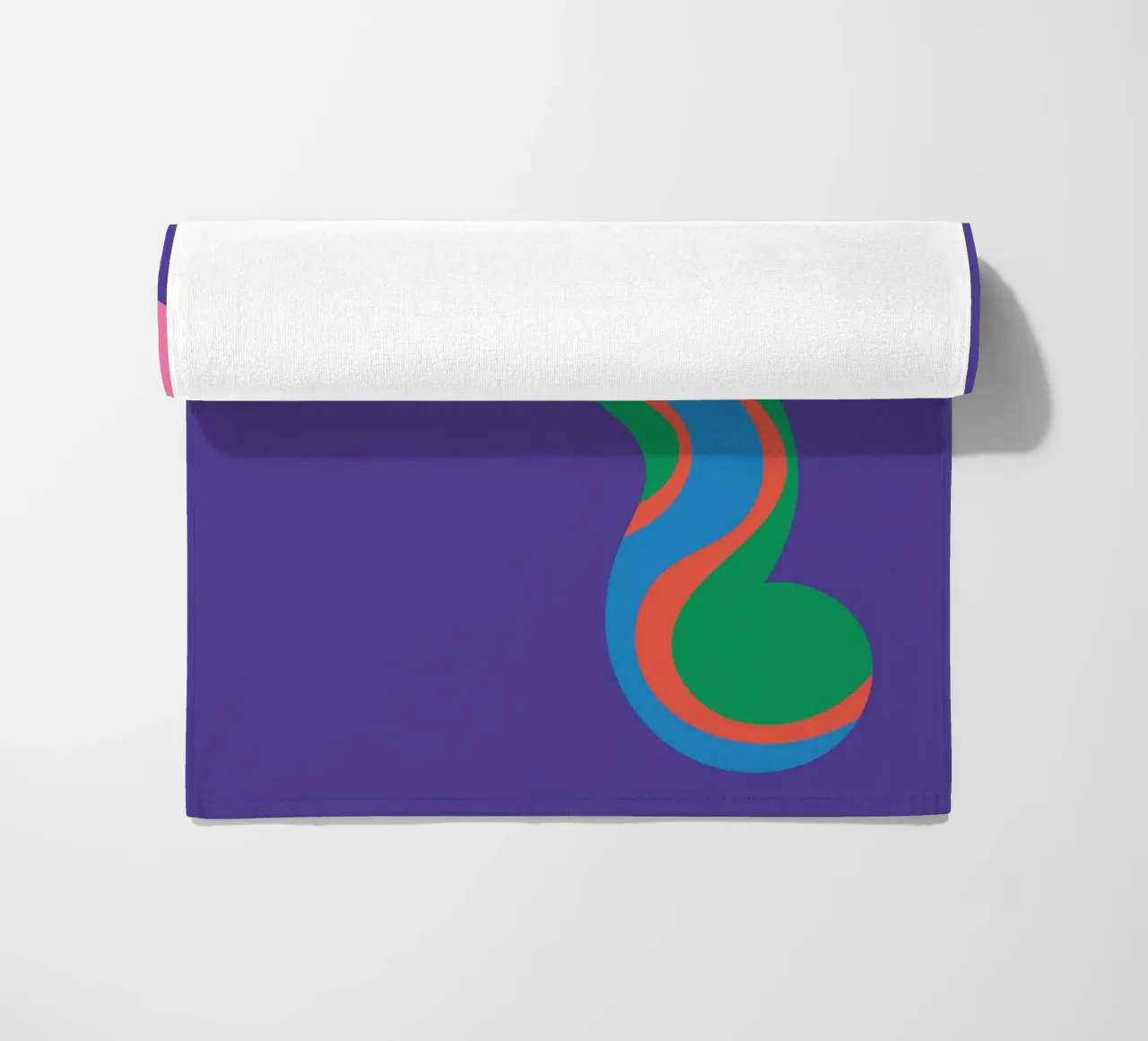 Tandpasta Vet Super strandhanddoek van Studio Fun Boy