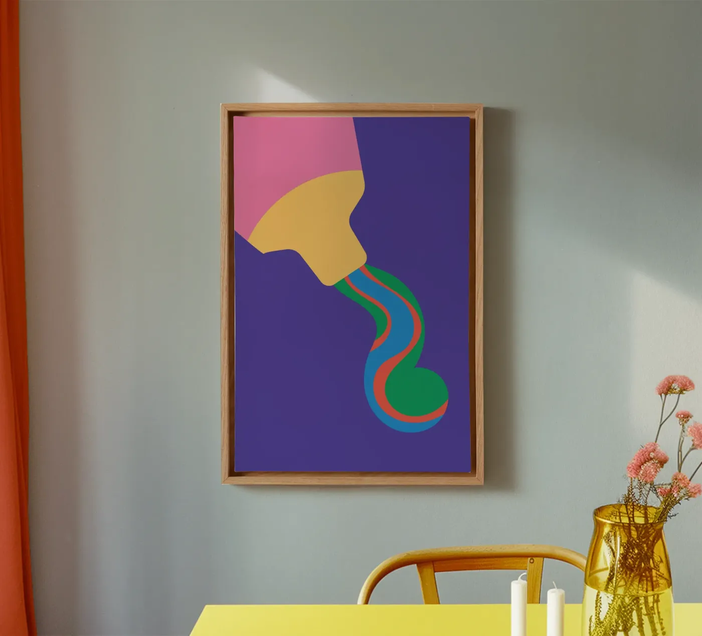 Tandpasta Vet Super canvas van Studio Fun Boy