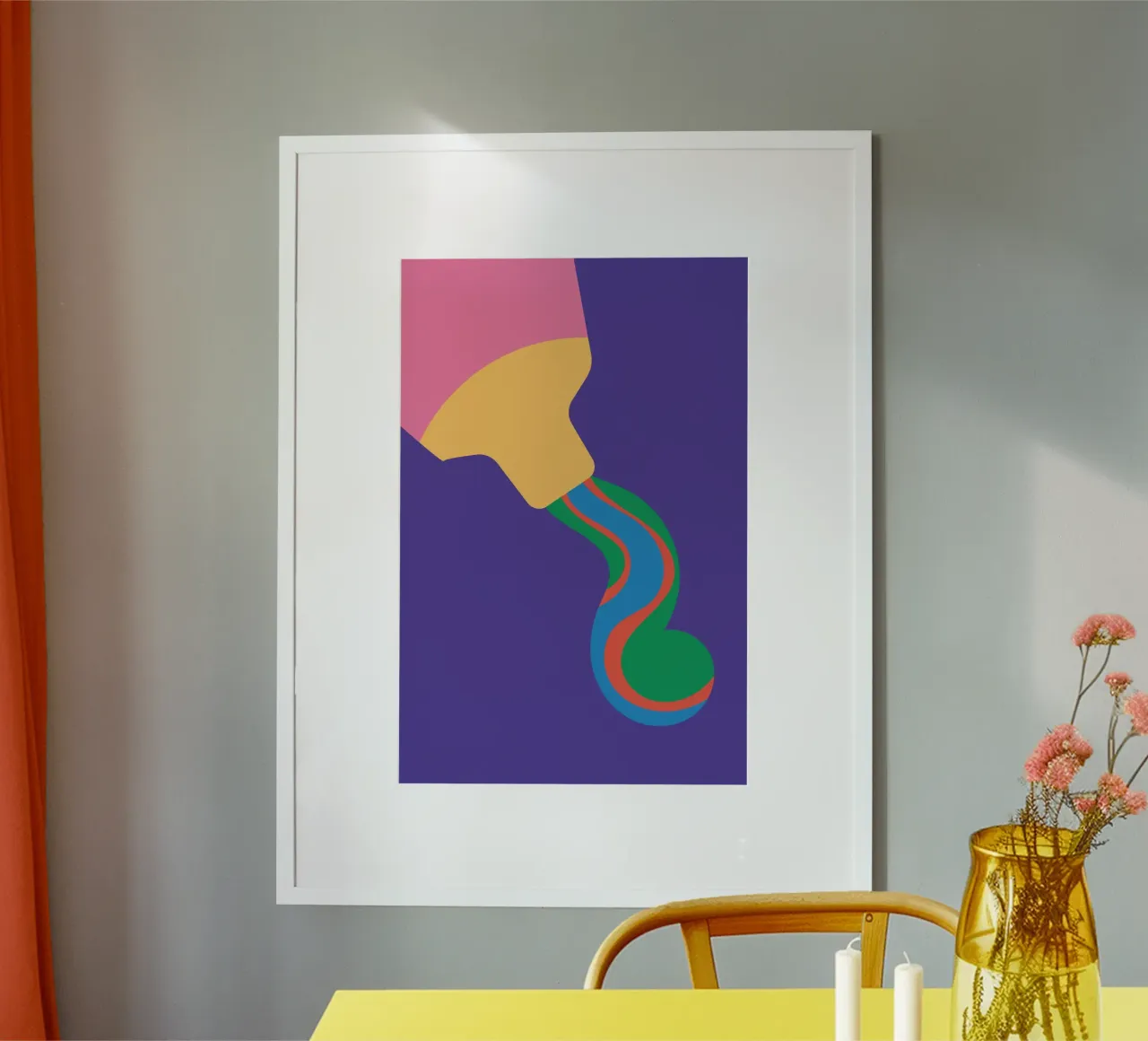 Toothpaste Bold Super poster by Studio Fun Boy