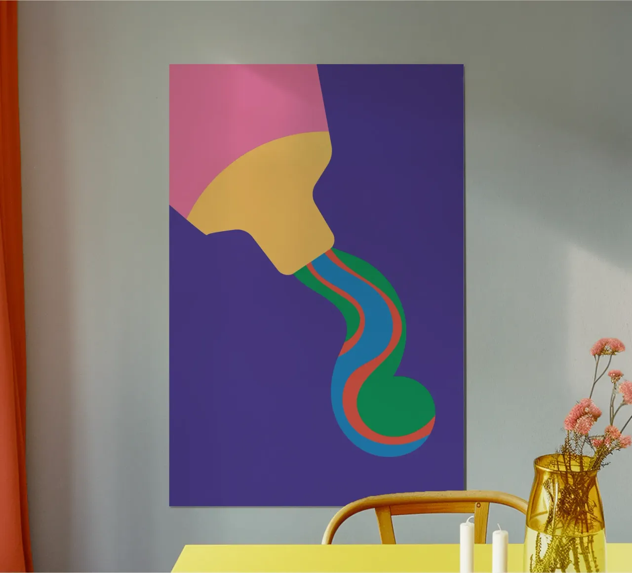 Toothpaste Bold Super poster by Studio Fun Boy