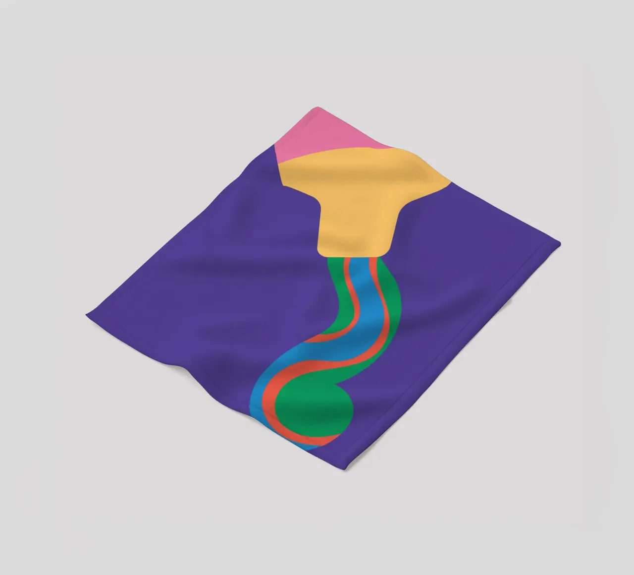 Toothpaste Bold Super Fleecedecke von Studio Fun Boy