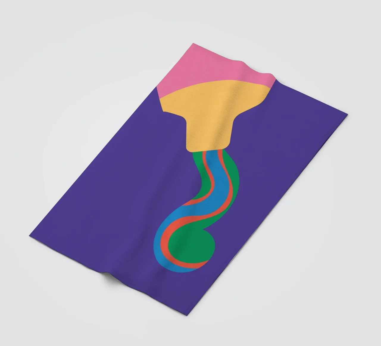 Toothpaste Bold Super Fleecedecke von Studio Fun Boy