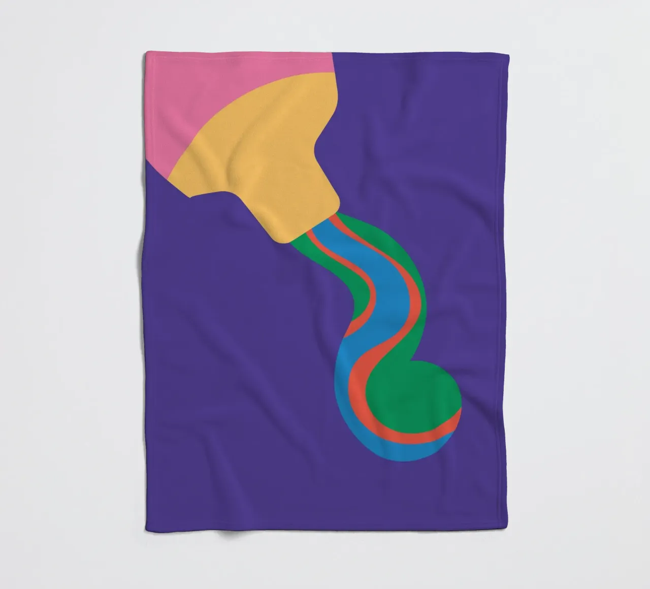 Toothpaste Bold Super Fleecedecke von Studio Fun Boy