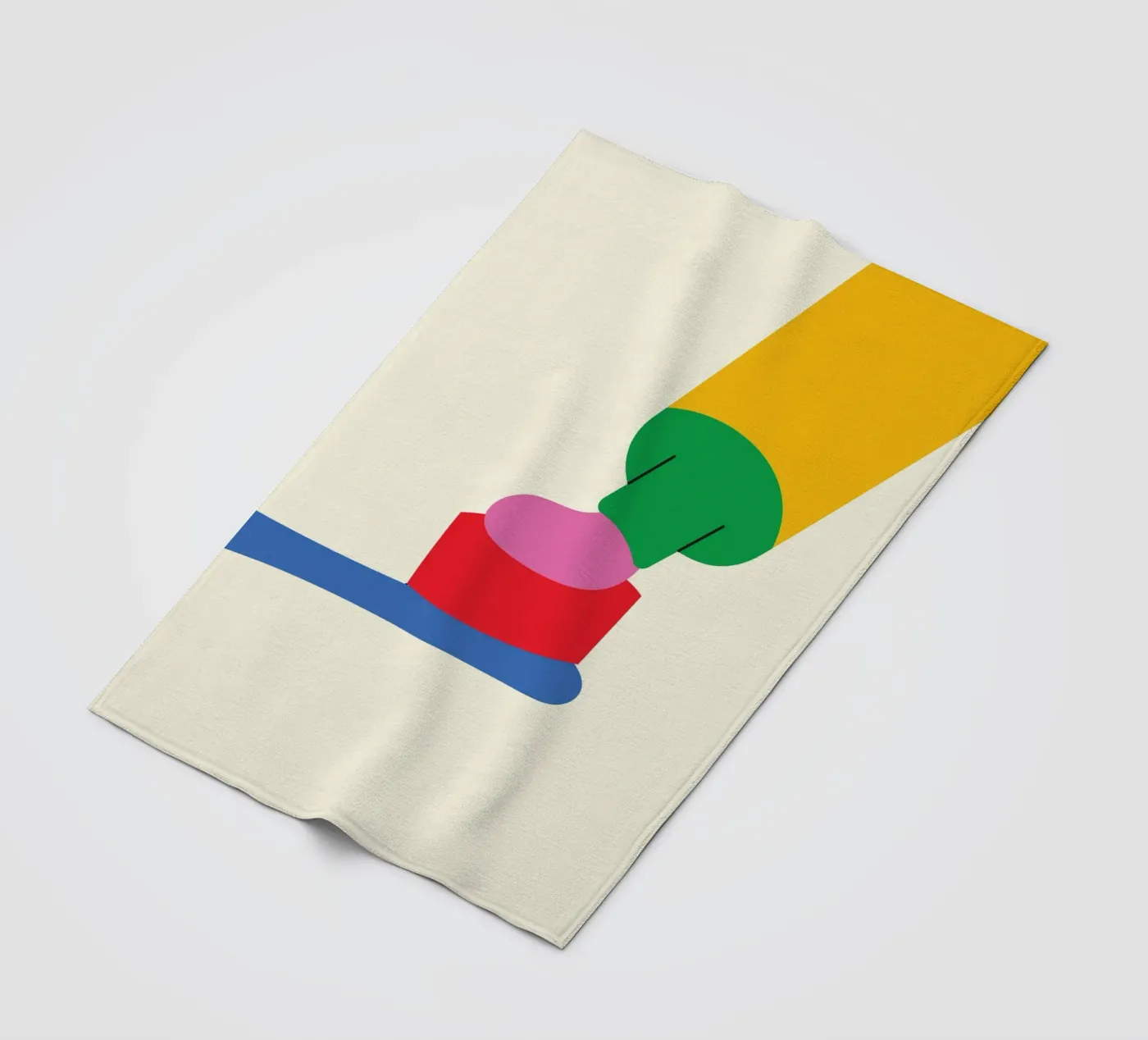 Bold Zahnpasta Niedlich Fleecedecke von Studio Fun Boy