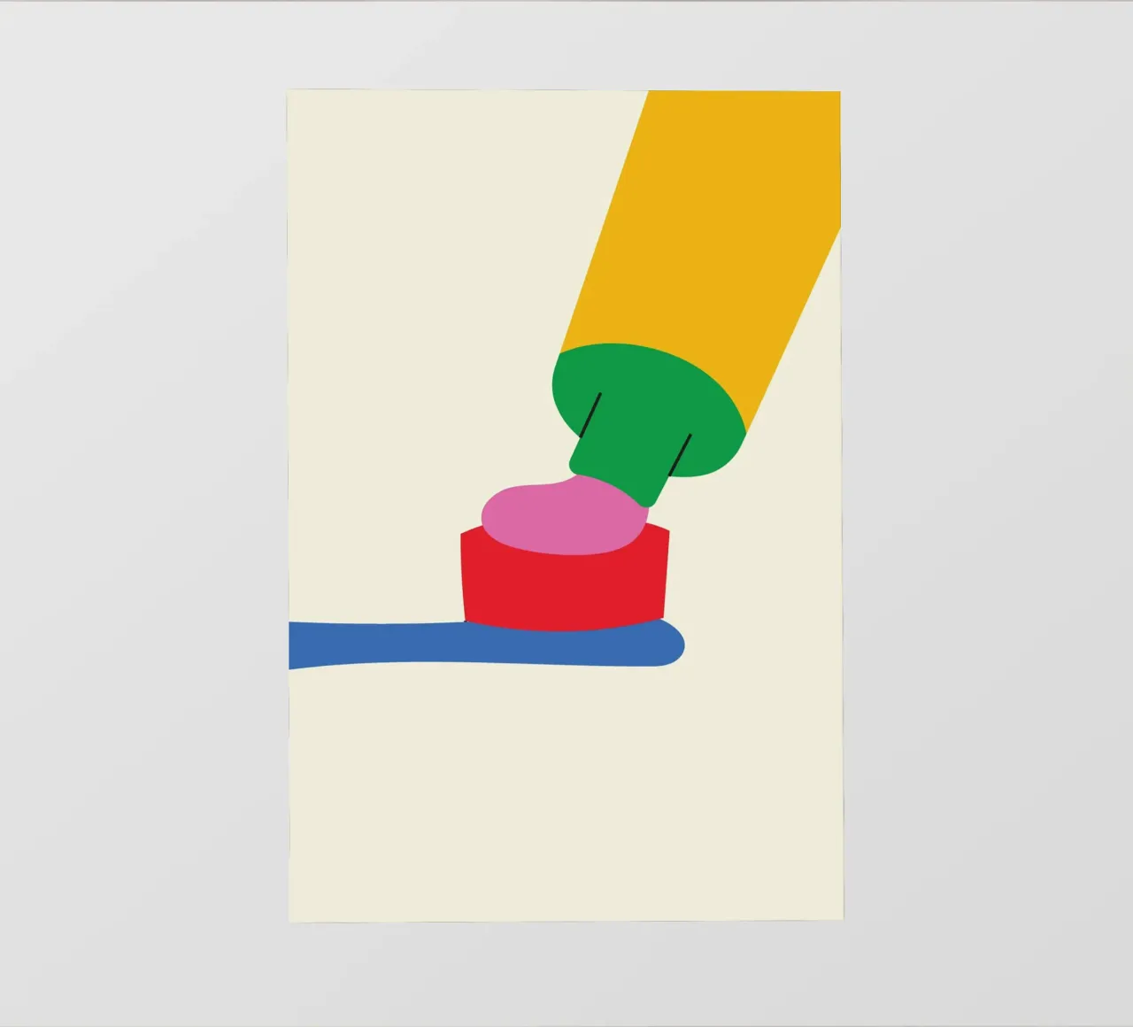 Dentifricio Bold Carino pellicola backlit da Studio Fun Boy