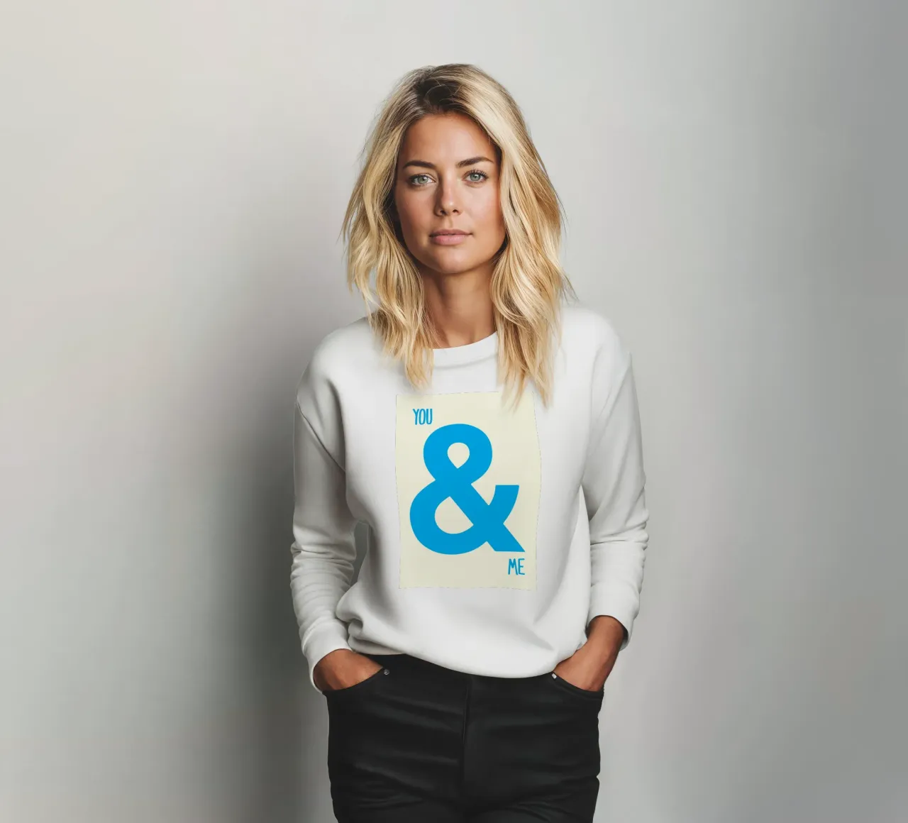 you and me sweatshirt by Deemoll