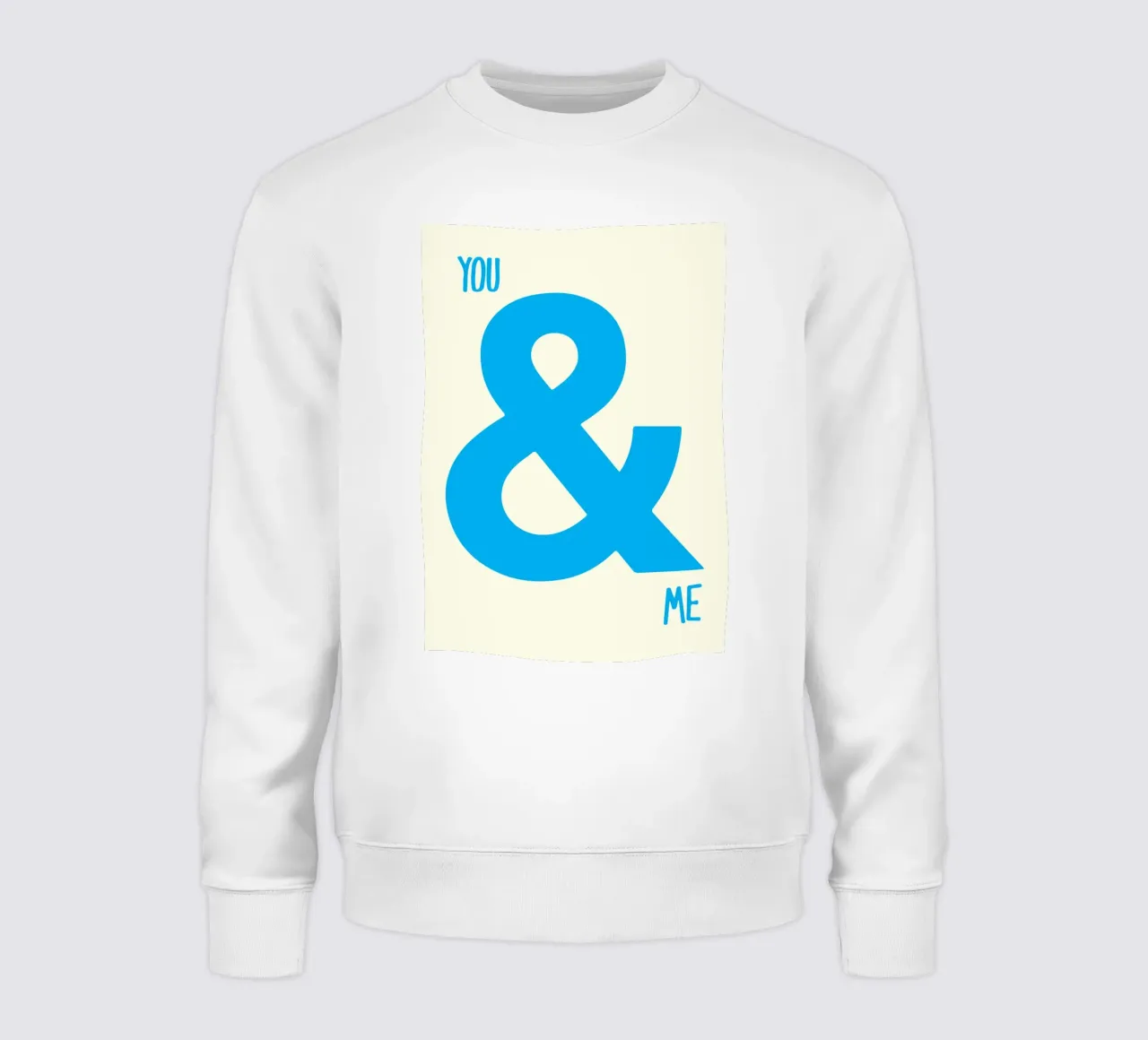 you and me sweatshirt by Deemoll