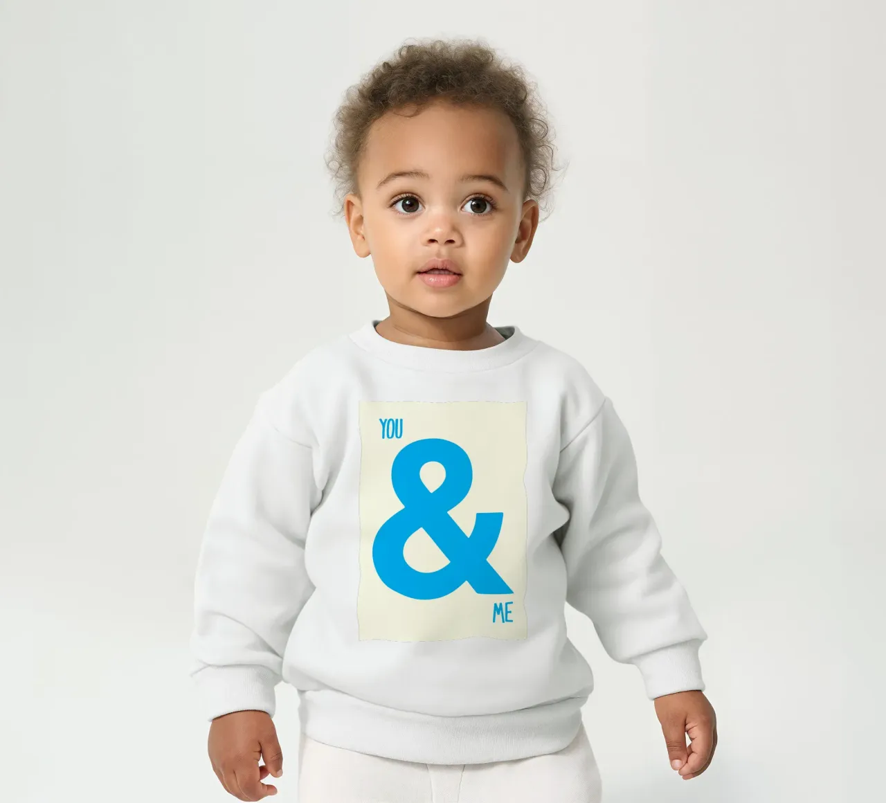 tu e io felpa neonato da Deemoll