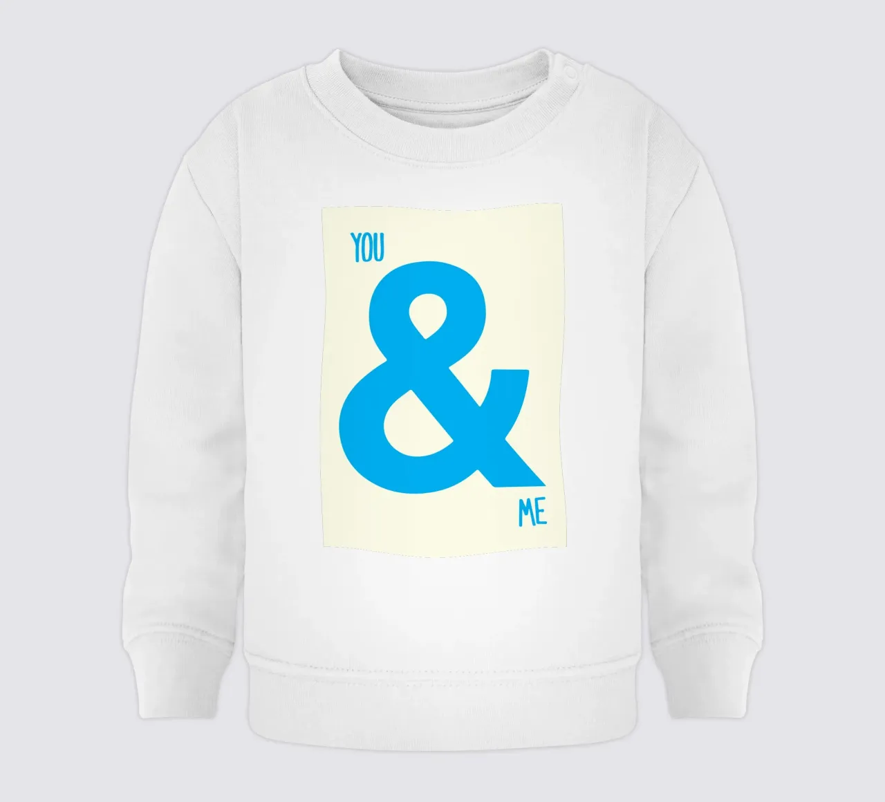 tu e io felpa neonato da Deemoll