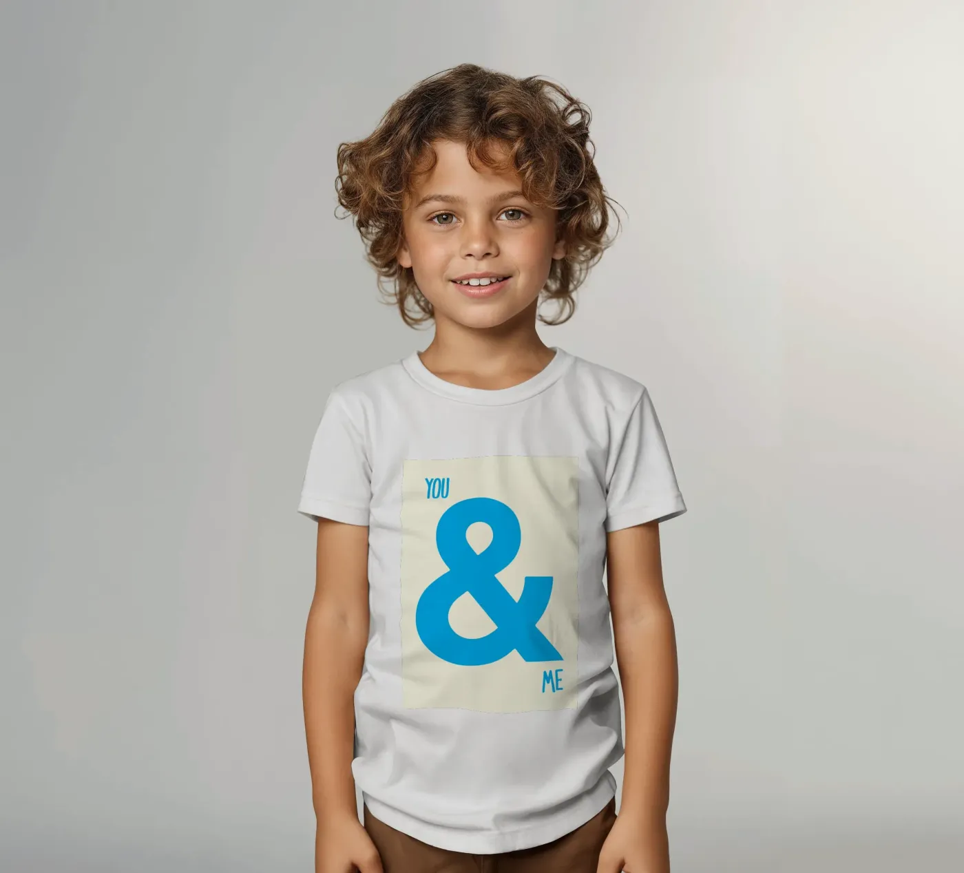 tu e io t-shirt bambini da Deemoll