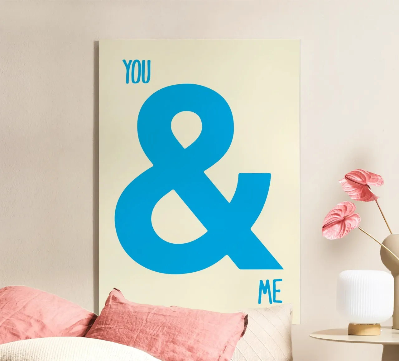 you and me Acryl-Glas von Deemoll