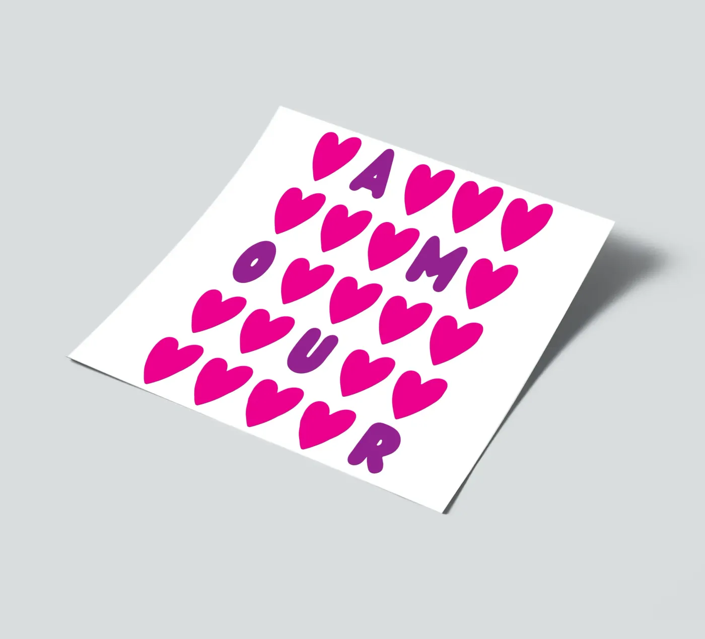 amour sticker sheet by Deetooz
