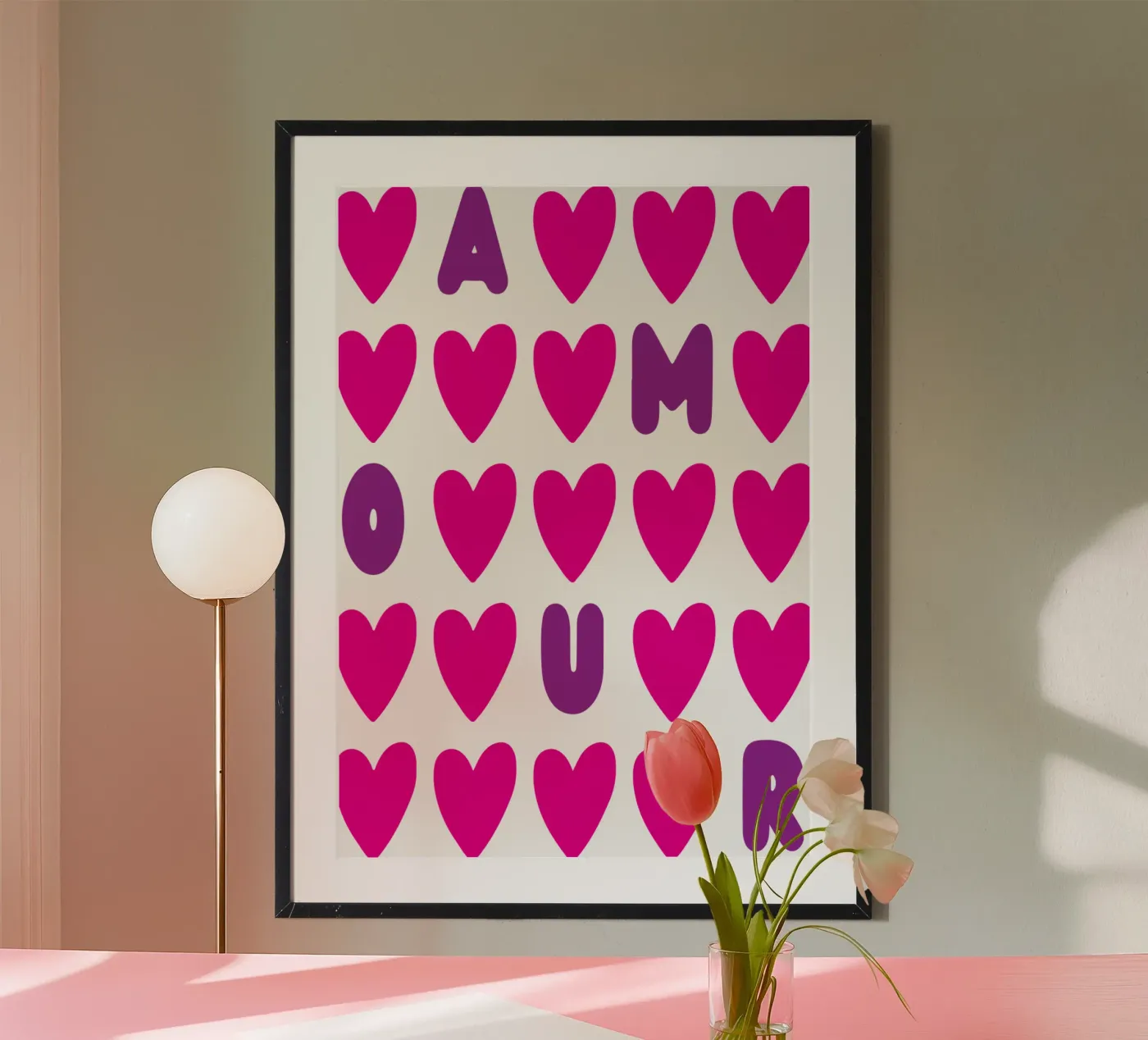 amour poster da Deetooz