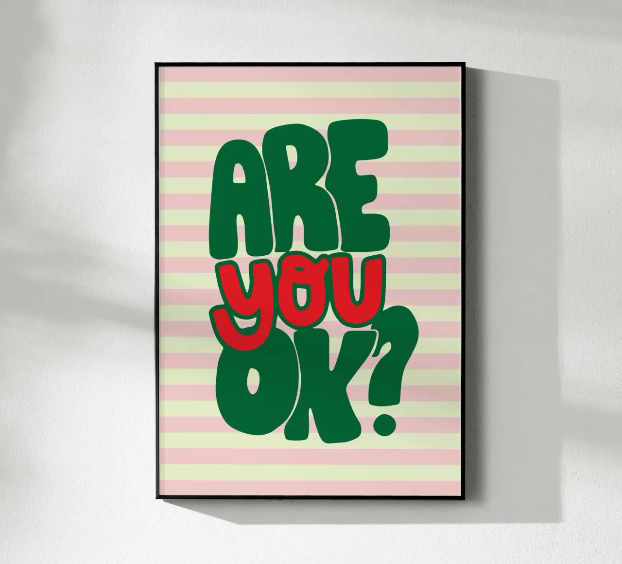 Stai bene? plexiglass da Deetooz