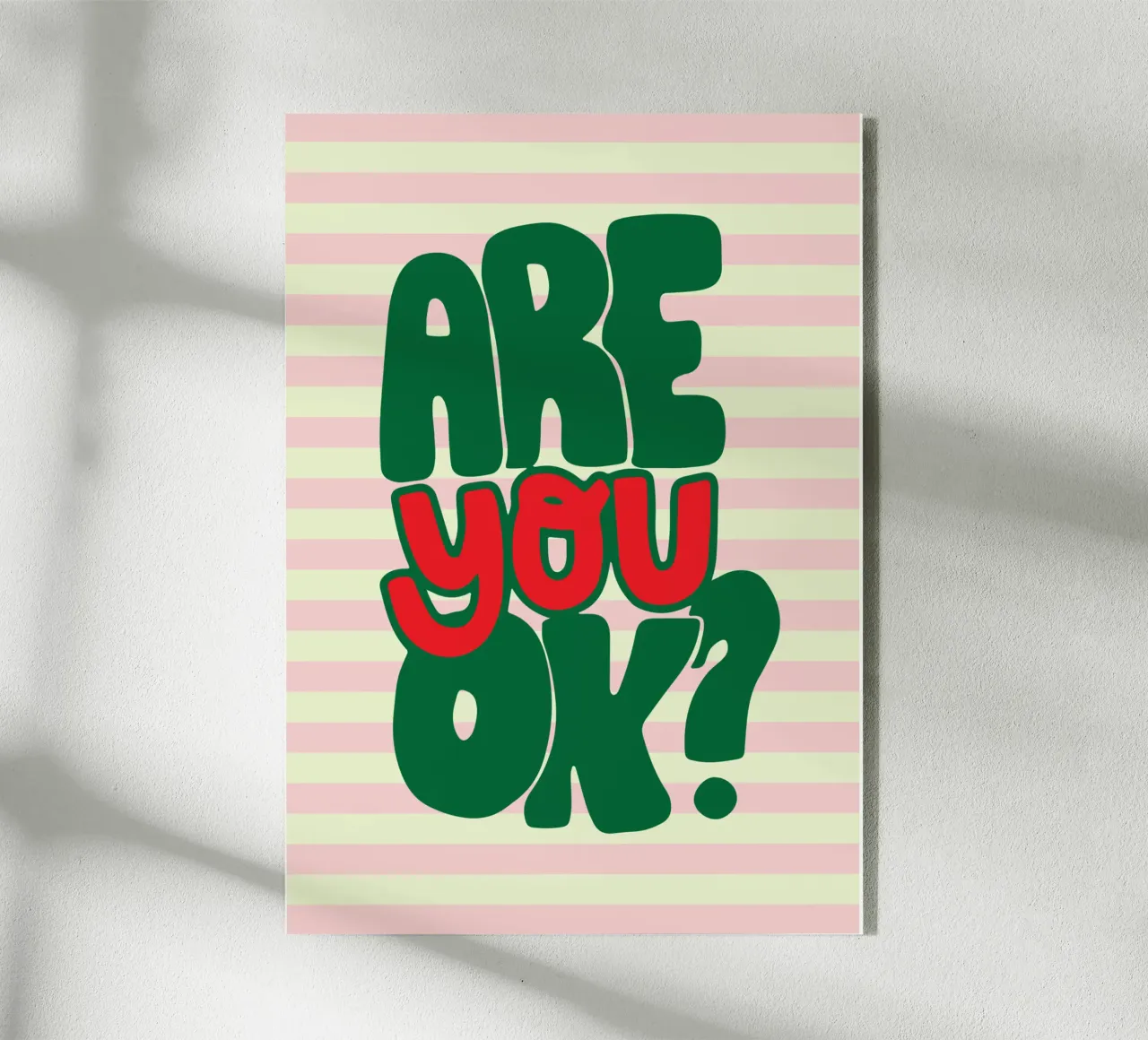 Stai bene? plexiglass da Deetooz