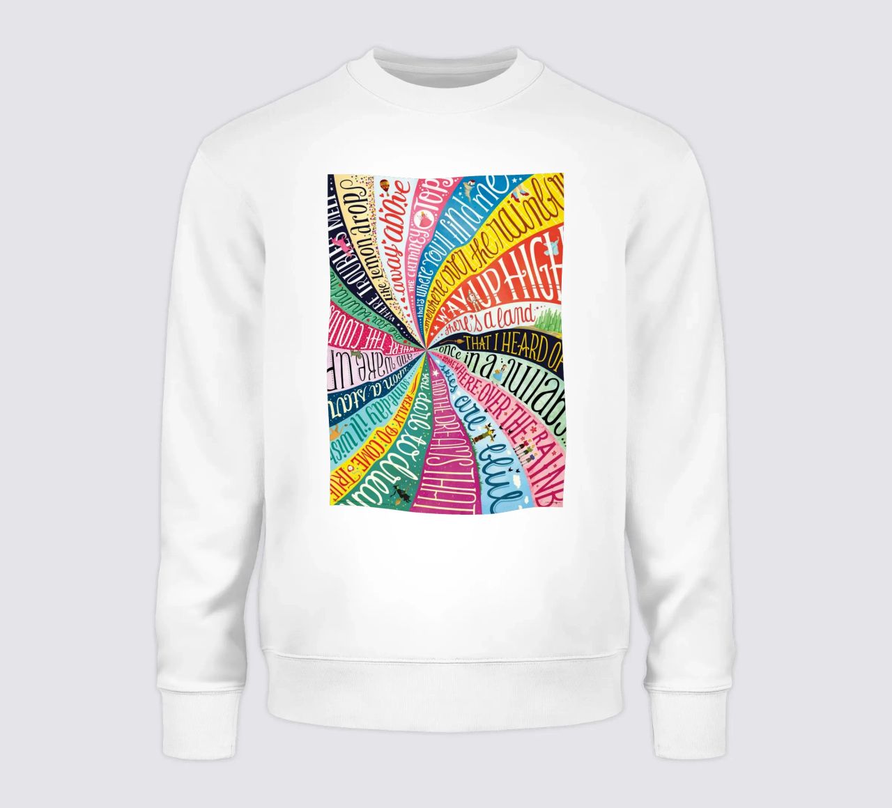 Over the Rainbow - Draw Me A Song Project sweat de Nour Tohme
