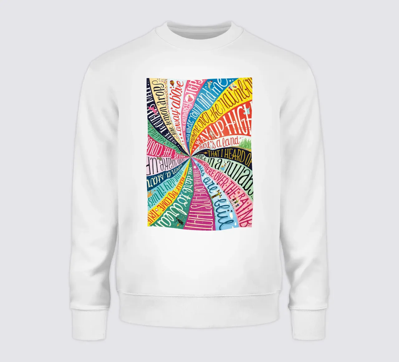 Over the Rainbow - Draw Me A Song Project sweat de Nour Tohme