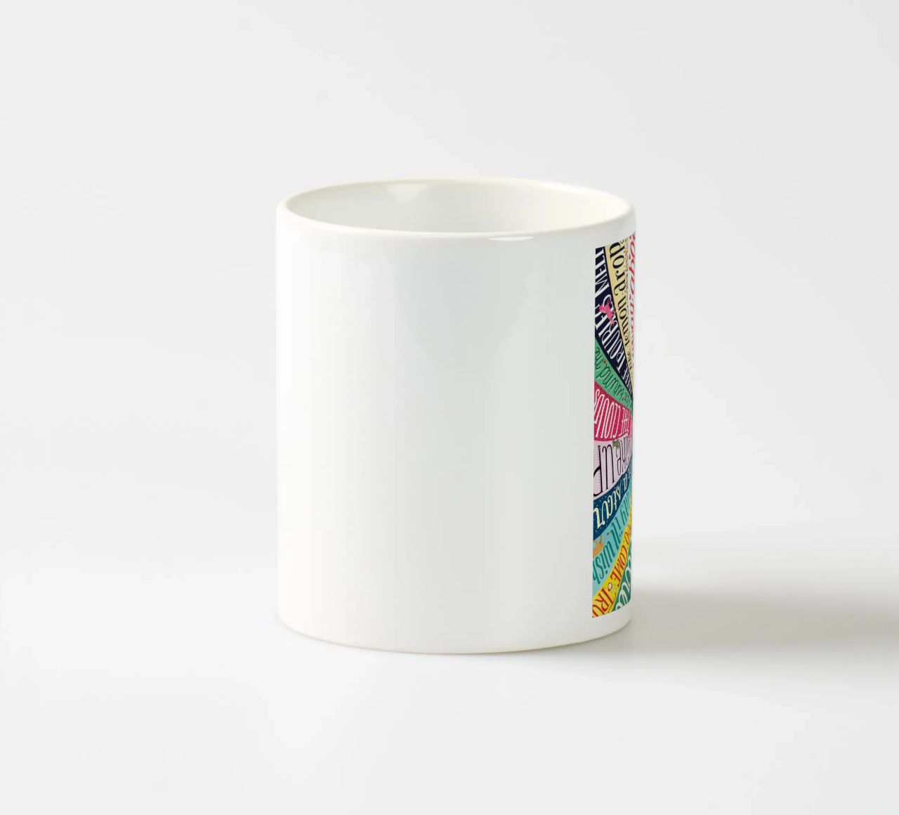 Over the Rainbow - Draw Me A Song Project mug en céramique de Nour Tohme