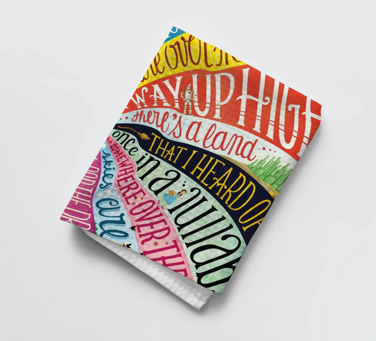 Over the Rainbow - Draw Me A Song Project canovaccio da cucina da Nour Tohme