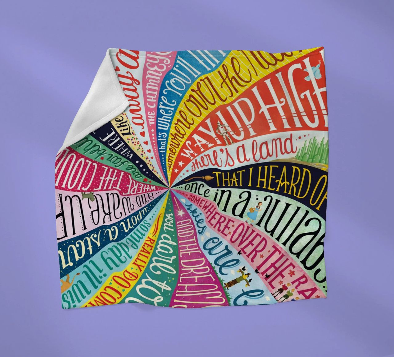 Over the Rainbow - Draw Me A Song Project coperta in pile da Nour Tohme