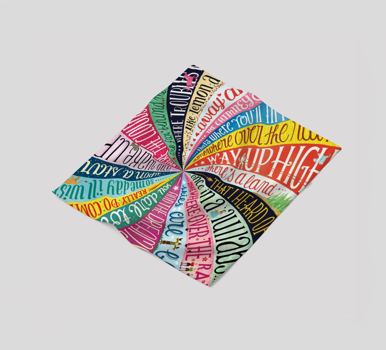 Over the Rainbow - Draw Me A Song Project coperta in pile da Nour Tohme