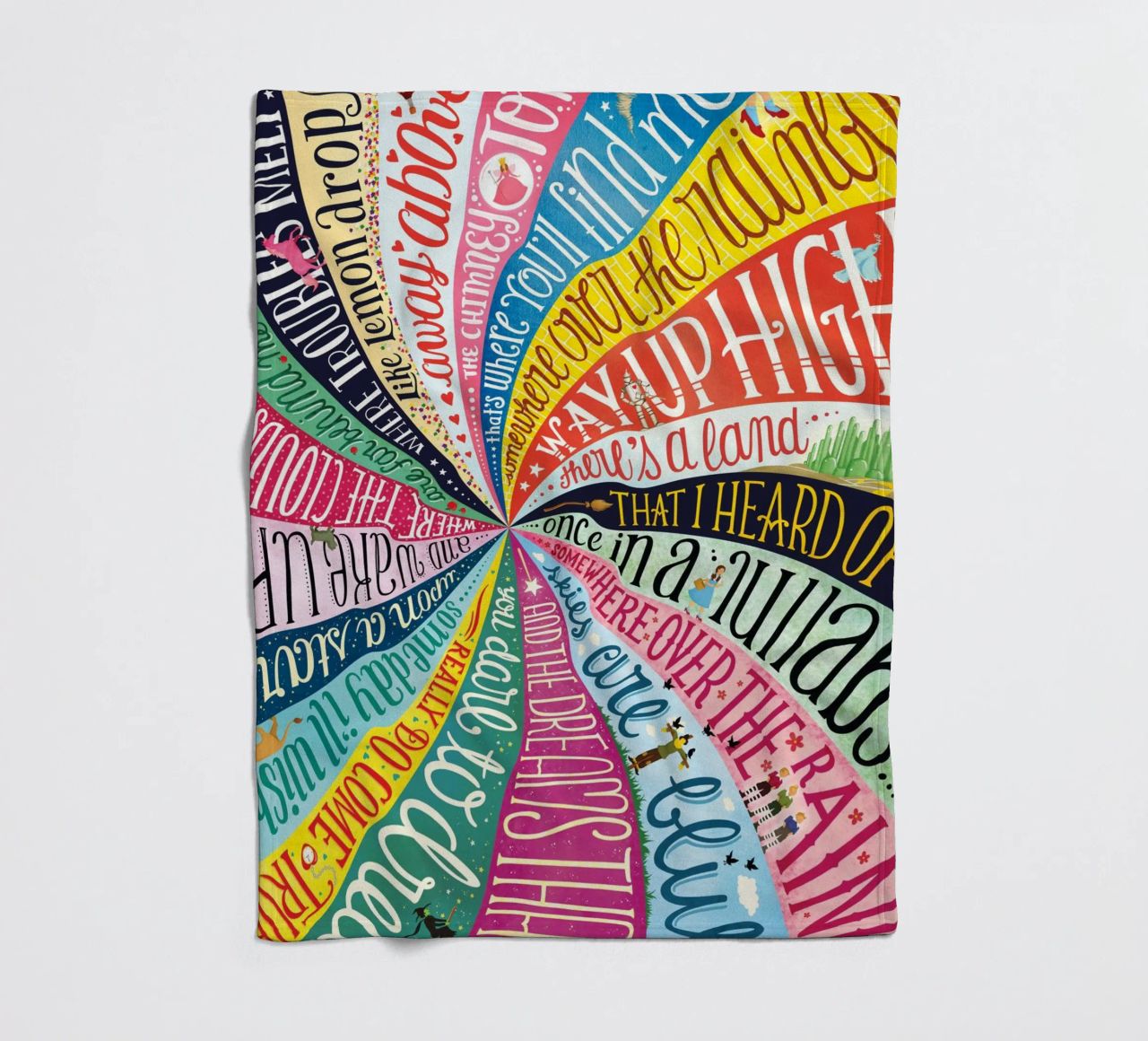 Over the Rainbow - Draw Me A Song Project coperta in pile da Nour Tohme