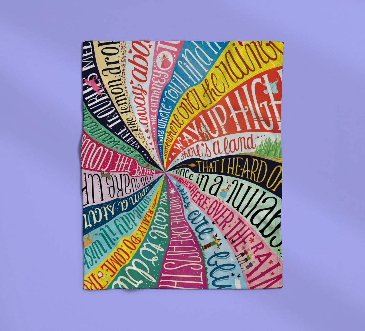 Over the Rainbow - Draw Me A Song Project coperta in pile da Nour Tohme