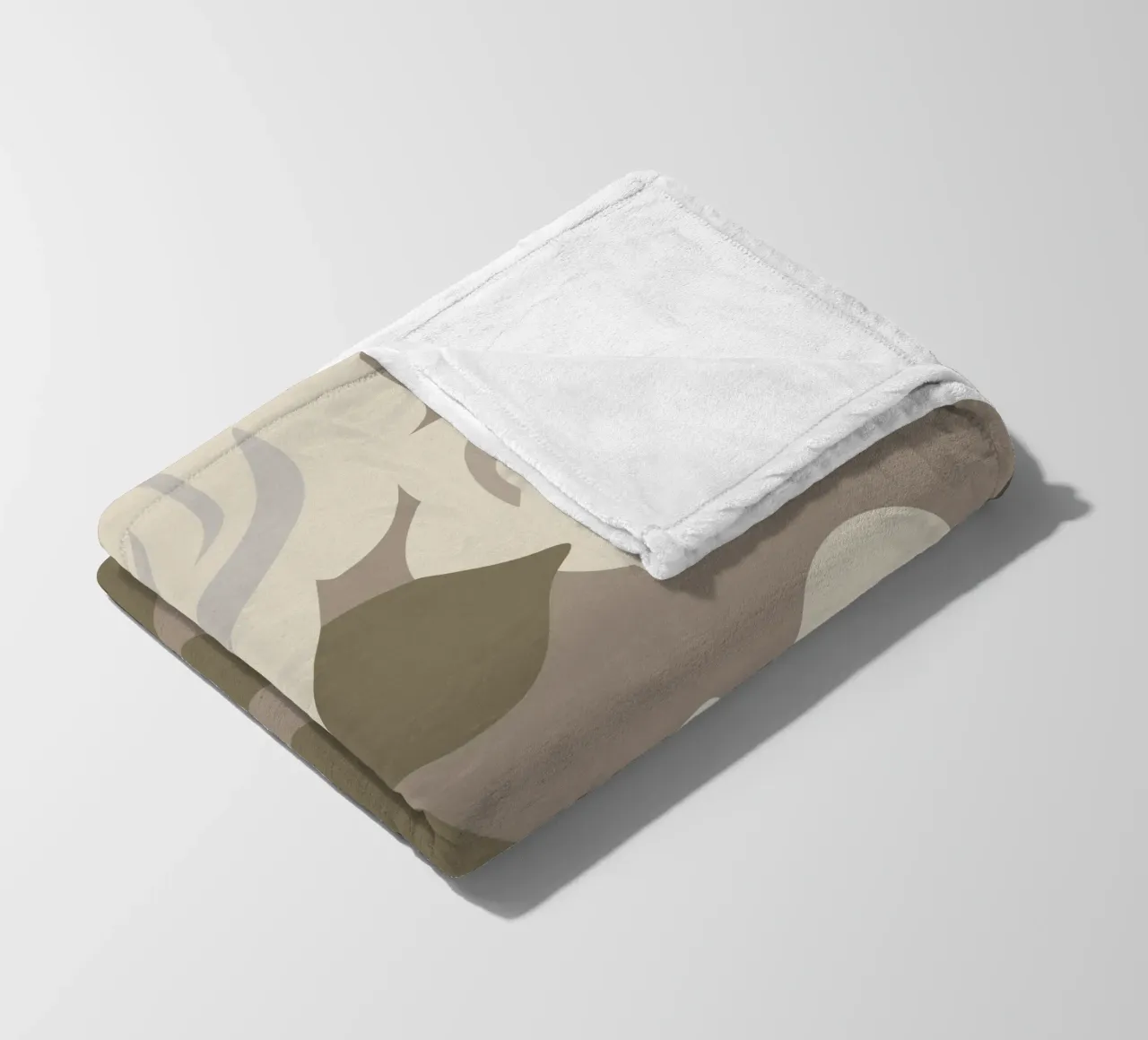 Rosenblüten-Muster Fleecedecke von SPECIAL FLOWER PATTERNS