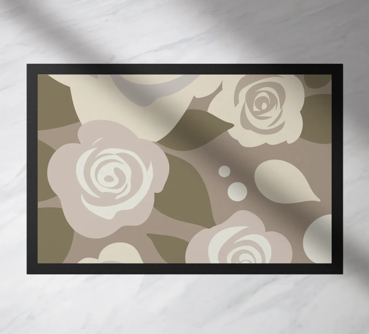 Rose Flower Pattern doormat by SPECIAL FLOWER PATTERNS