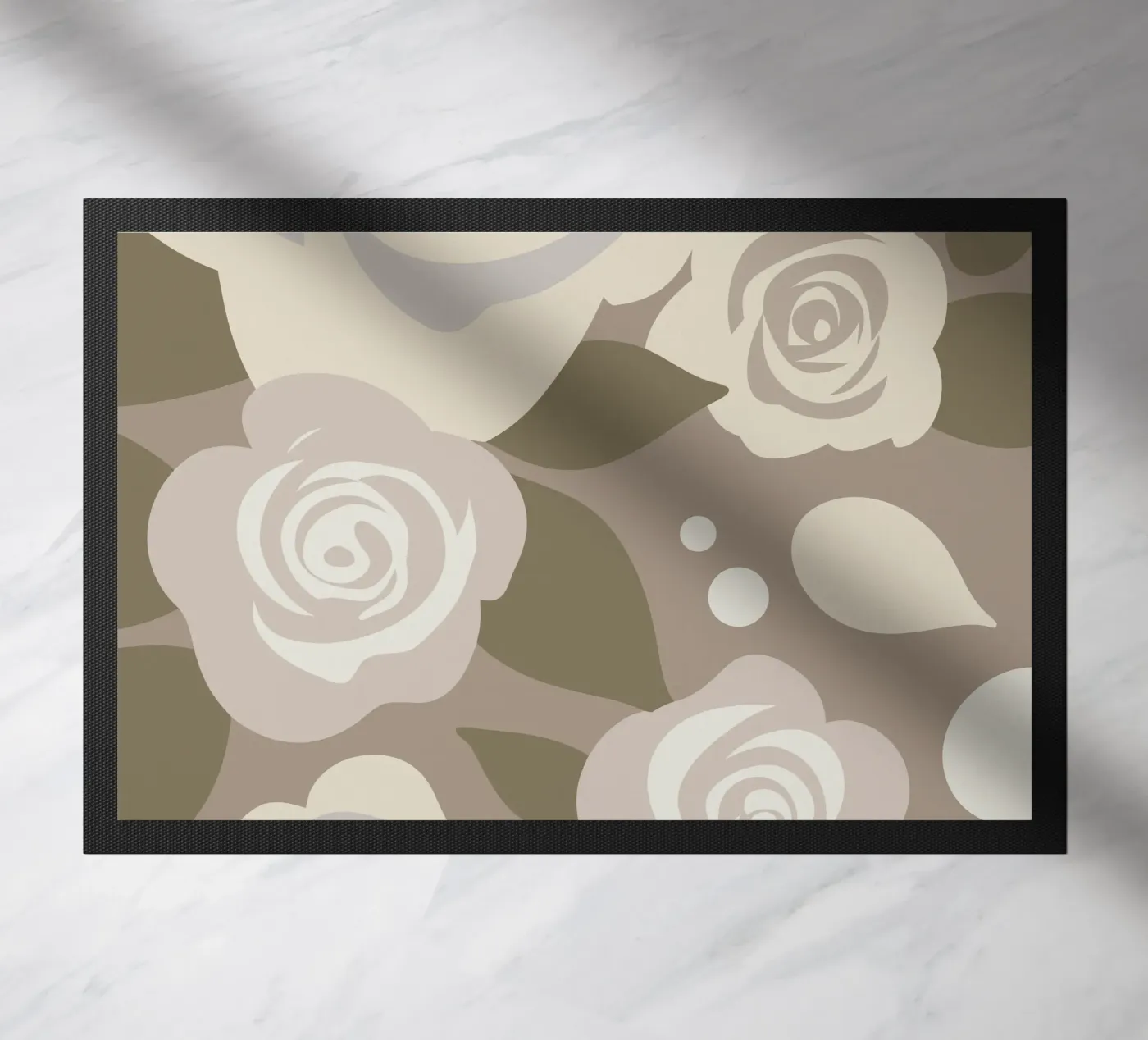 Rose Flower Pattern doormat by SPECIAL FLOWER PATTERNS