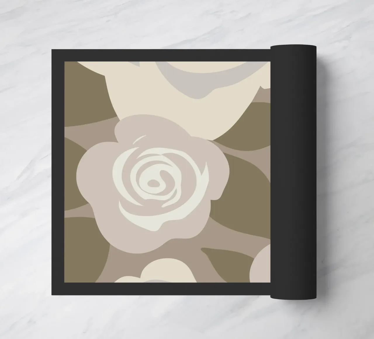 Rose Flower Pattern doormat by SPECIAL FLOWER PATTERNS