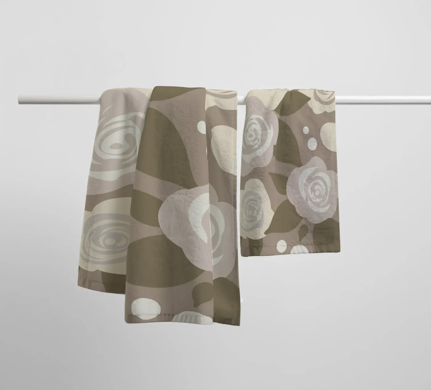 Rose Flower Pattern towel by SPECIAL FLOWER PATTERNS
