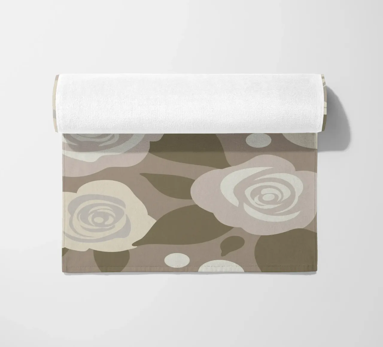 Rose Flower Pattern telo mare da SPECIAL FLOWER PATTERNS