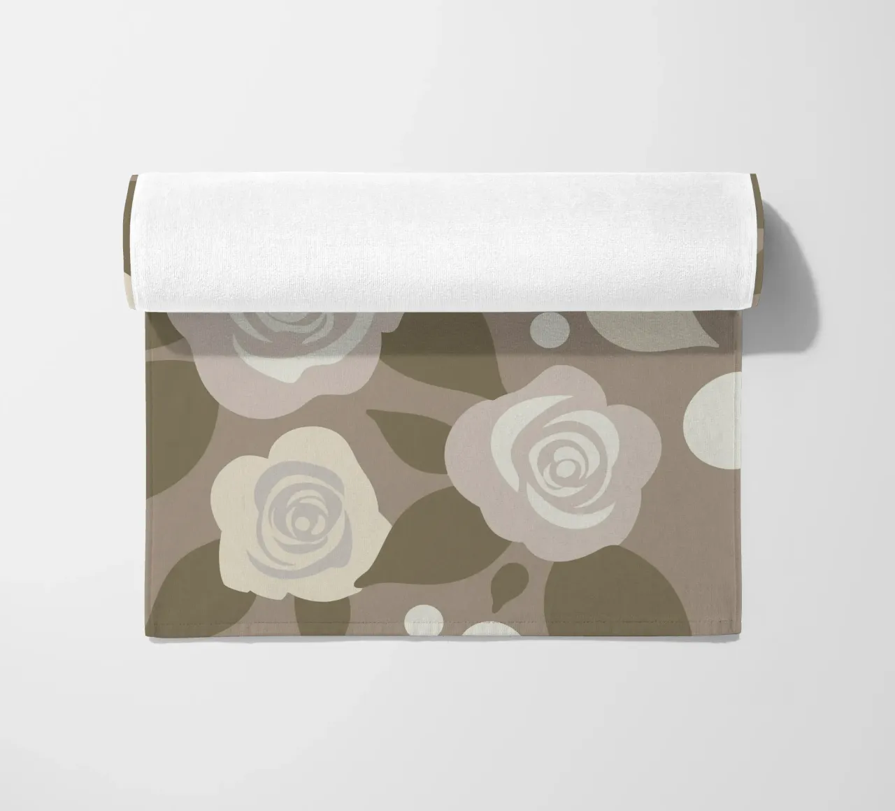 Rose Flower Pattern telo mare da SPECIAL FLOWER PATTERNS