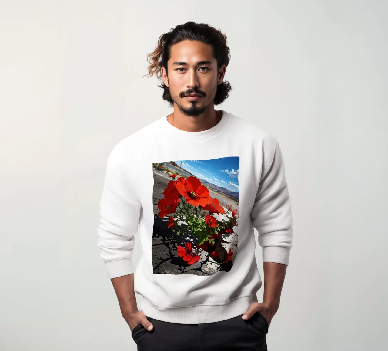 La speranza in autostrada felpa da uniqe world