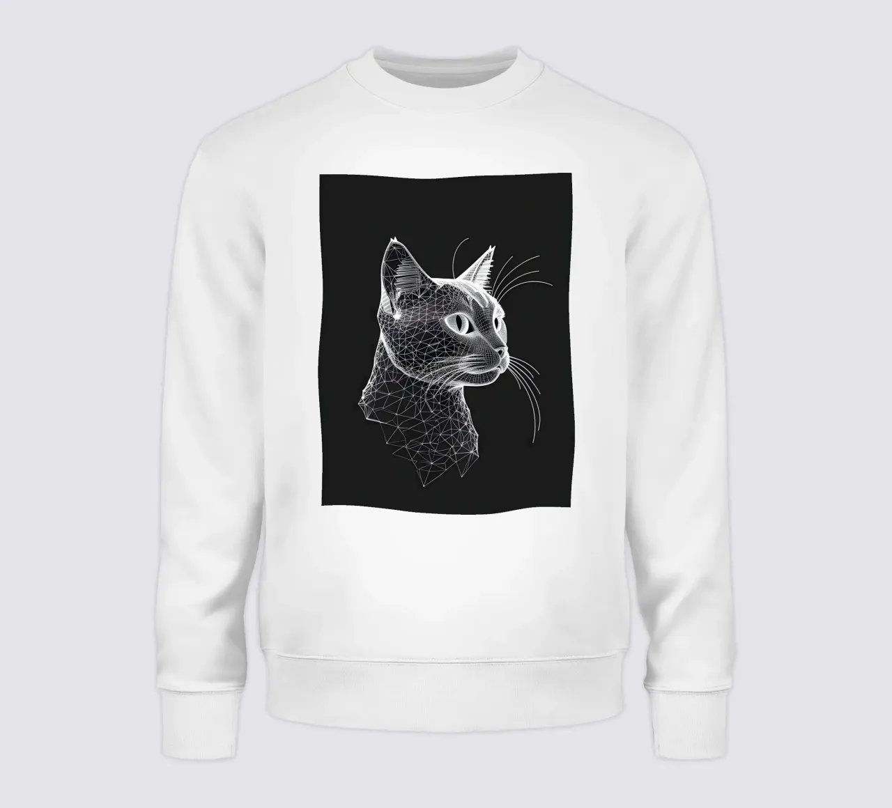 Cyberkat sweatshirt van uniqe world