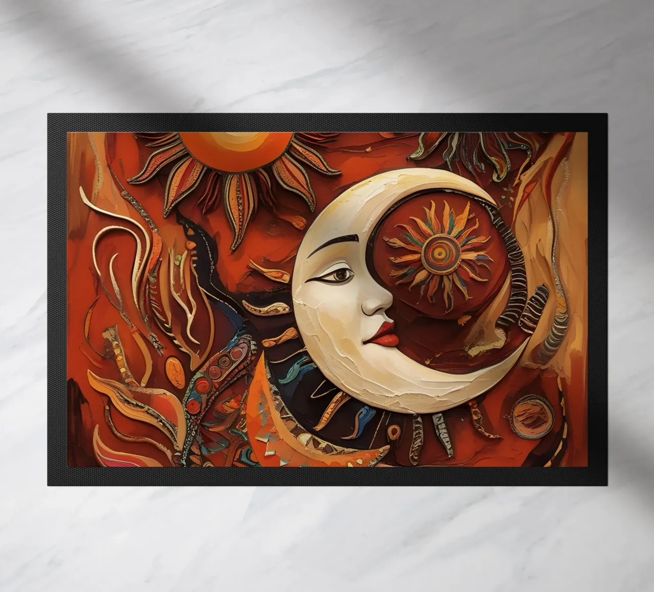 The Celestial Symphony doormat by uniqe world