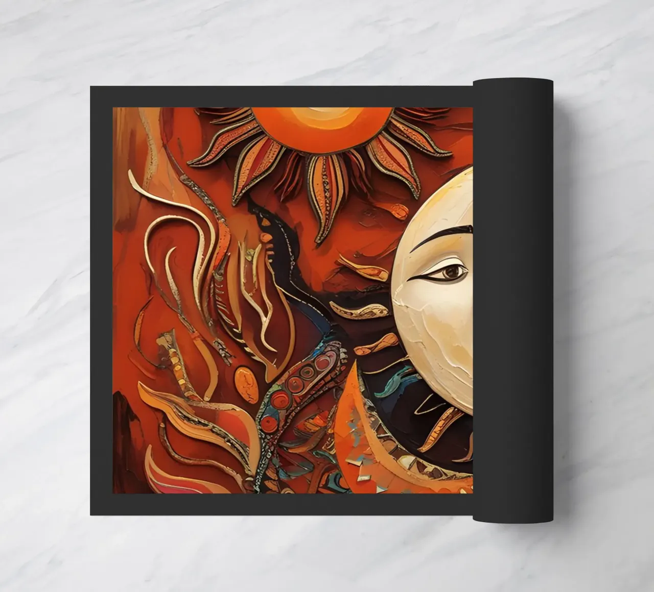 The Celestial Symphony doormat by uniqe world