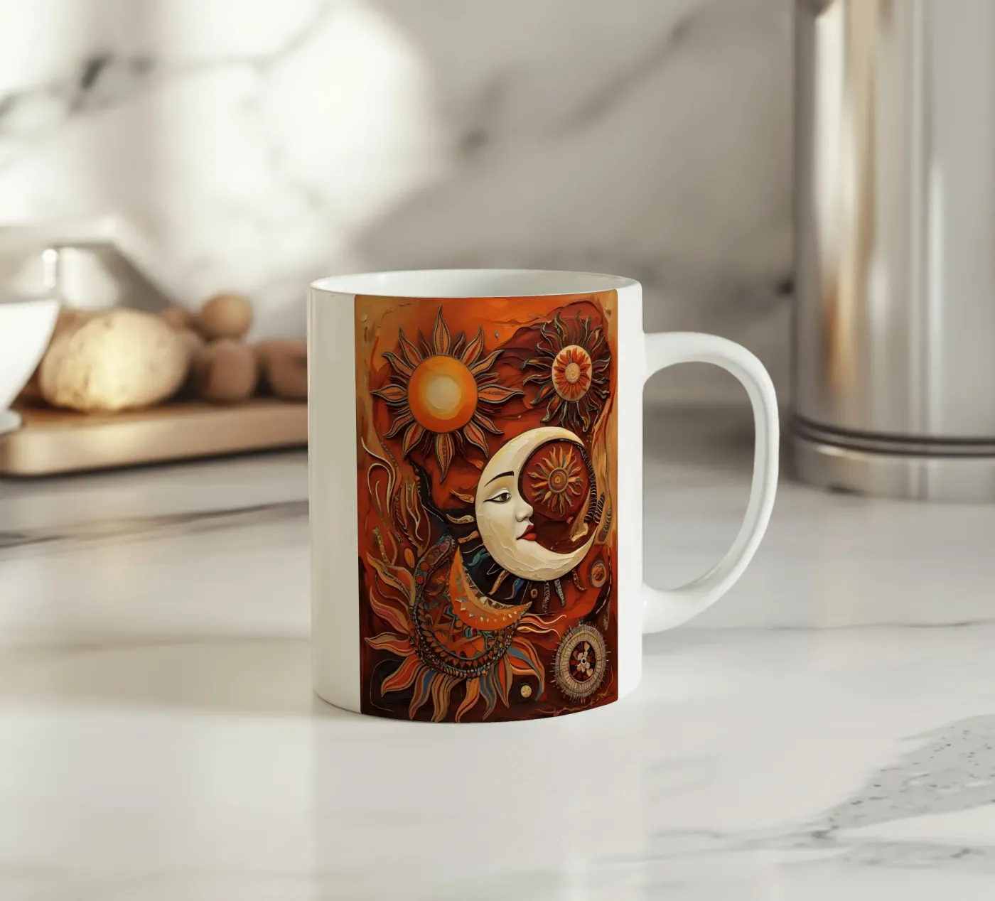 The Celestial Symphony ceramic mug by uniqe world