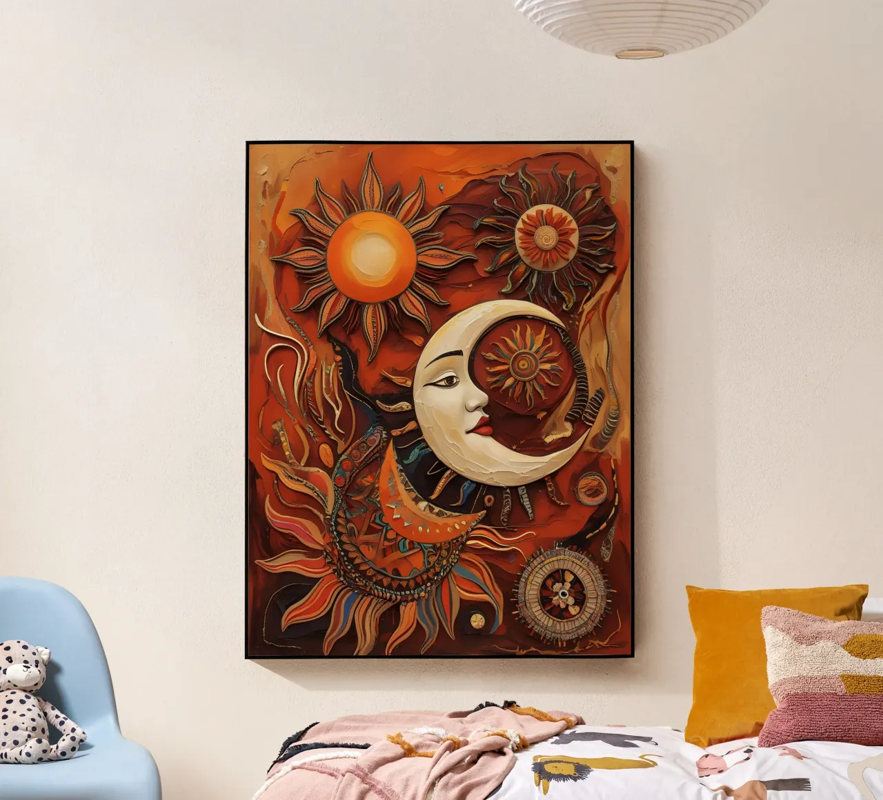 Die himmlische Symphonie Acryl-Glas von uniqe world