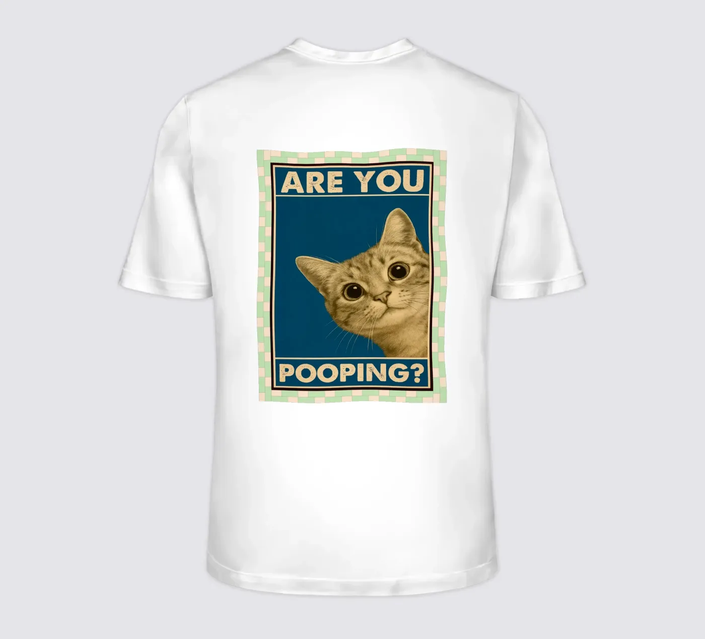 chat fais-tu caca t-shirt de Deetooz